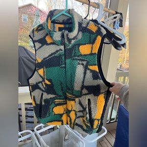 Stussy Multi-Color Sherpa Vest